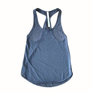 Lululemon Periwinkle Singlet Sheer Mesh Tank